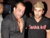 Sanjay Dutt with Ranbir kapoor at his Birthday party - Rockstar