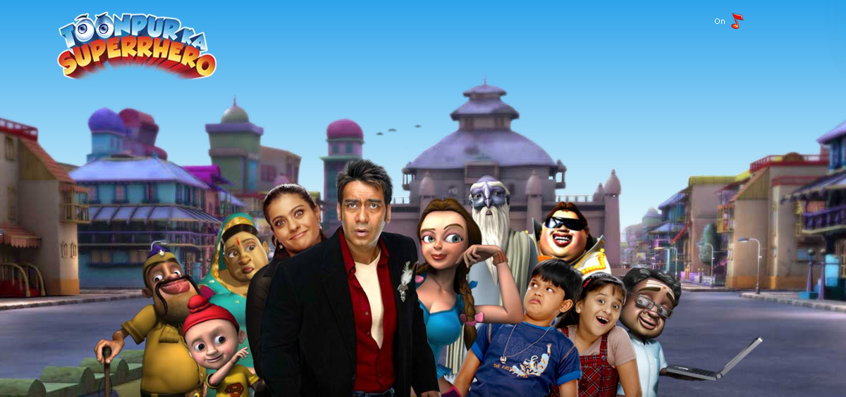 Toonpur Ka Superhero Bollywood Movie Poster And Trailer 2010