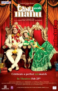 Tanu Weds Manu Movie Poster and Trailer 2011 Tanu Weds Manu Movie Poster and Trailer 2011