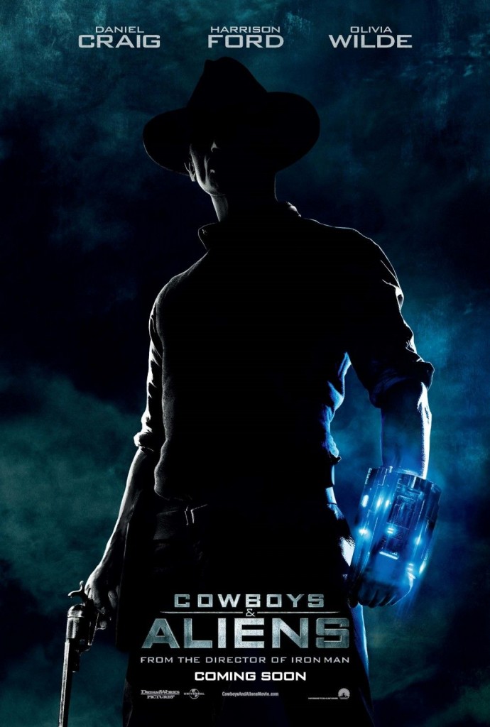 Cowboys and Aliens Movie Poster and Trailer 2011