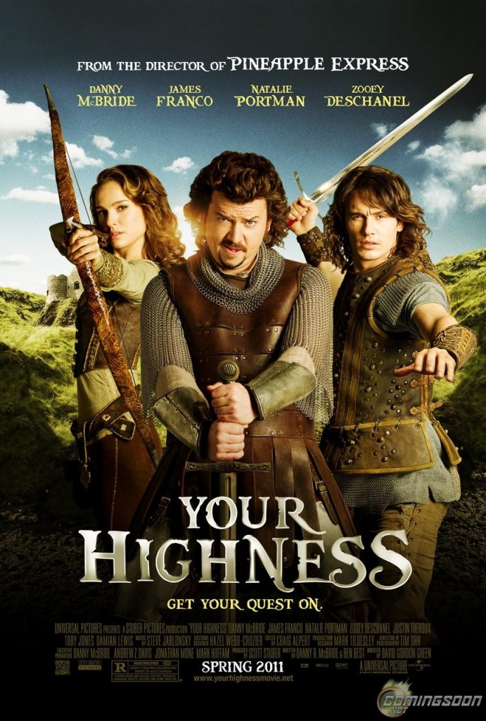 Your Highness Movie Poster And Trailer 2011