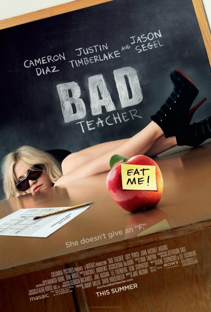 Bad Teacher Movie Poster and Trailer 2011
