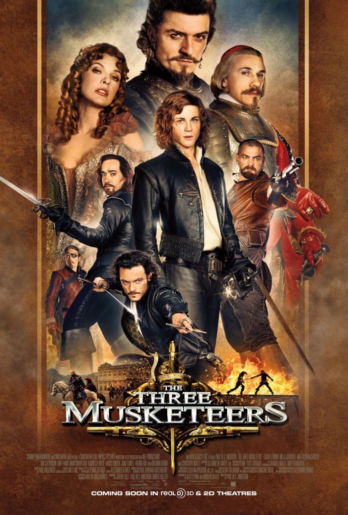 The Three Musketeers Movie Poster And Trailer 2011