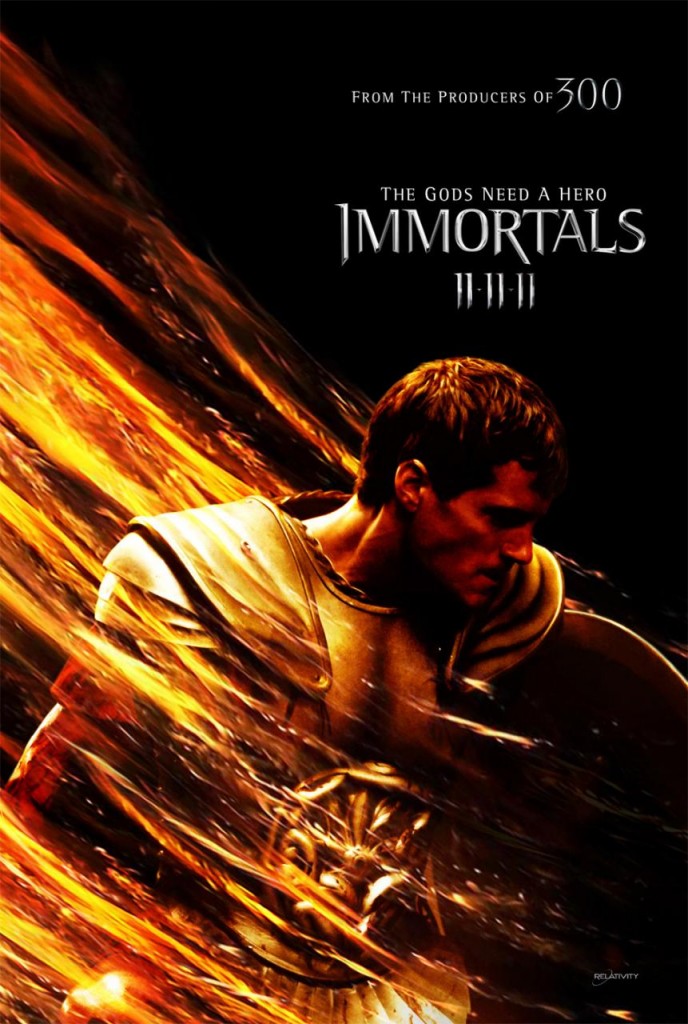 Immortals Movie Poster And Trailer 2011