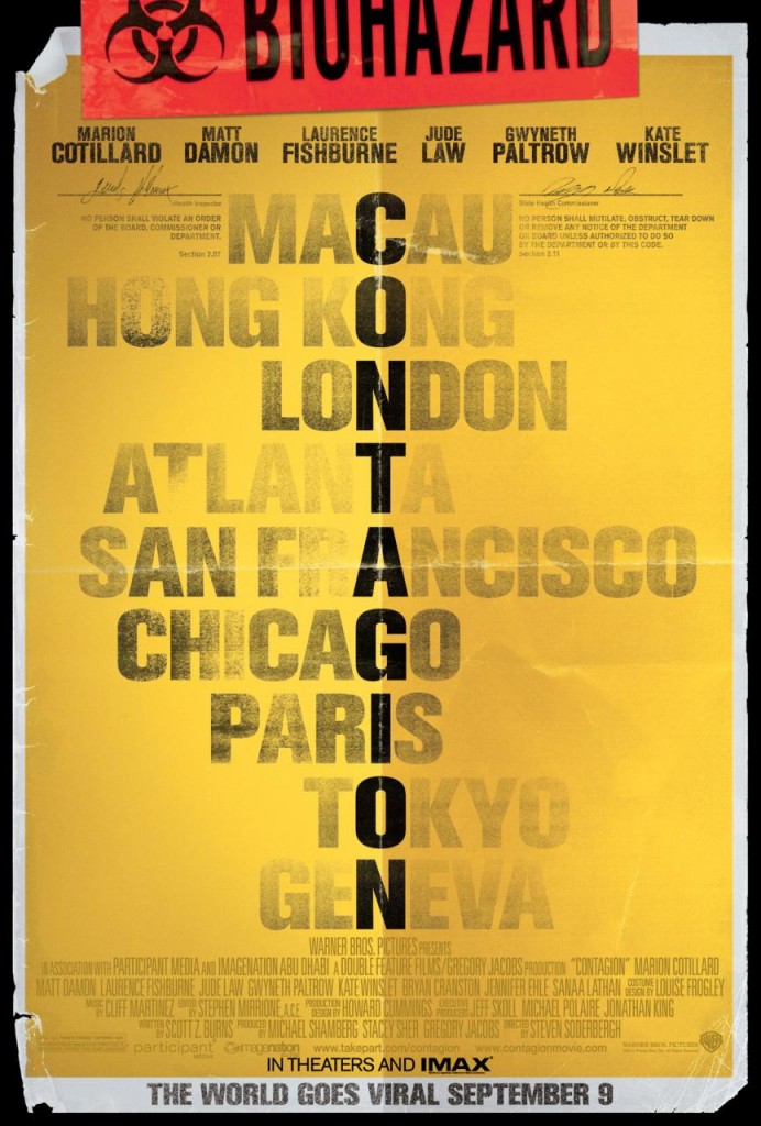 Contagion Movie Poster And Trailer 2011