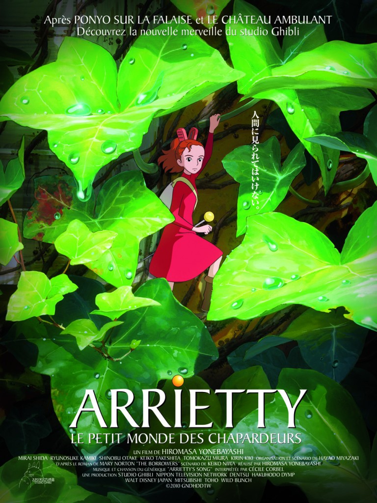 Arrietty Movie Poster And Trailer 2012