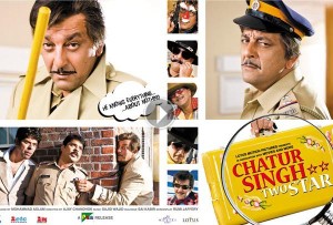 Chatur Singh Two Star MOvie Poster August 2011