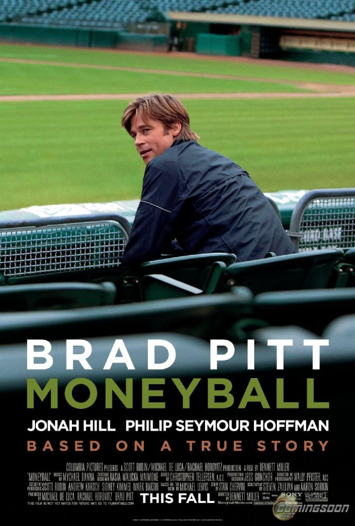 Moneyball Movie Poster And Trailer 2011