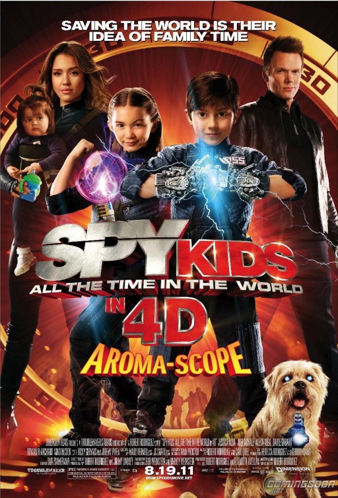 Spy Kids-All the Time in the World Movie Poster And Trailer 2011