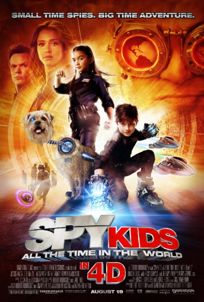 Spy Kids-All the Time in the World Kids and Dog
