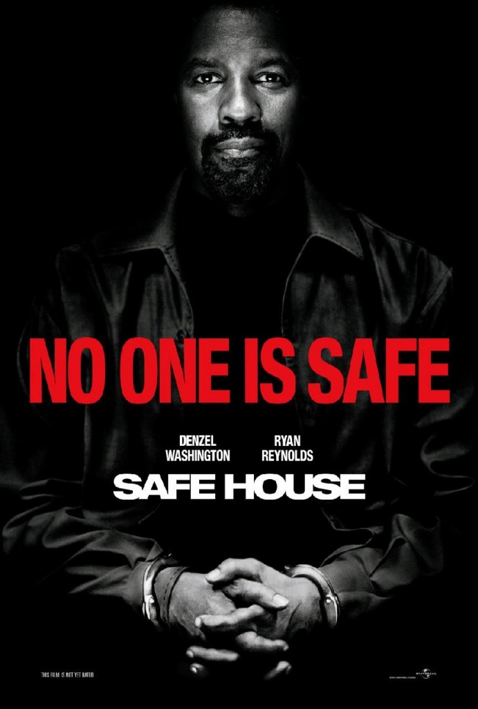 Safe House Movie Poster and Trailer 2012