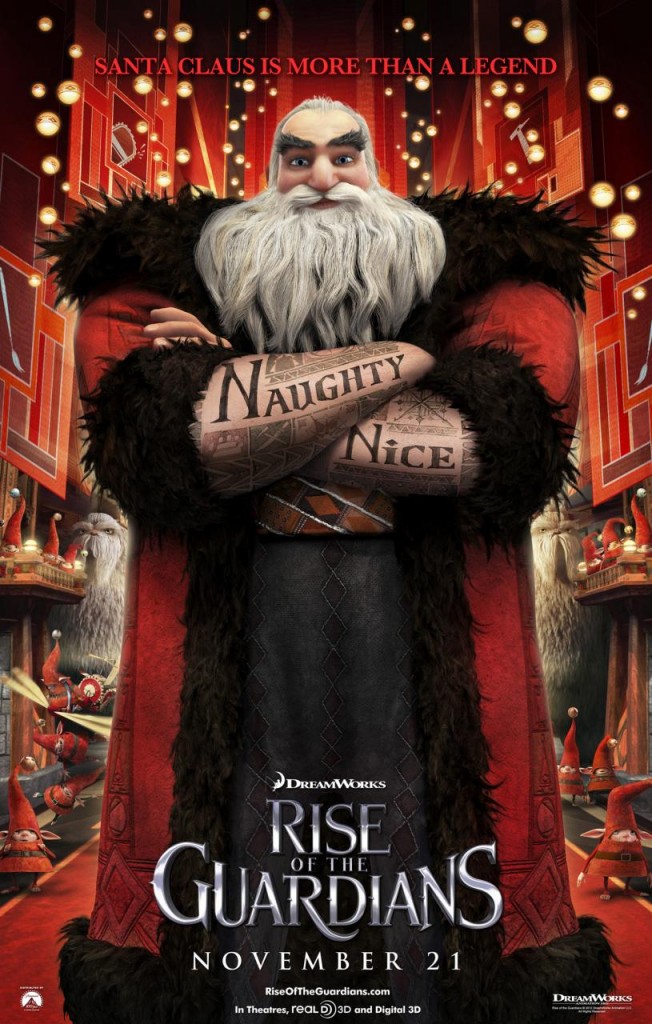 Santa Clause Rise of the Guardians
