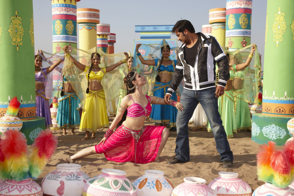 Ajay Devgn and Tamannaah shooting For Song Tathaiya Tathaiya from Himmatwala