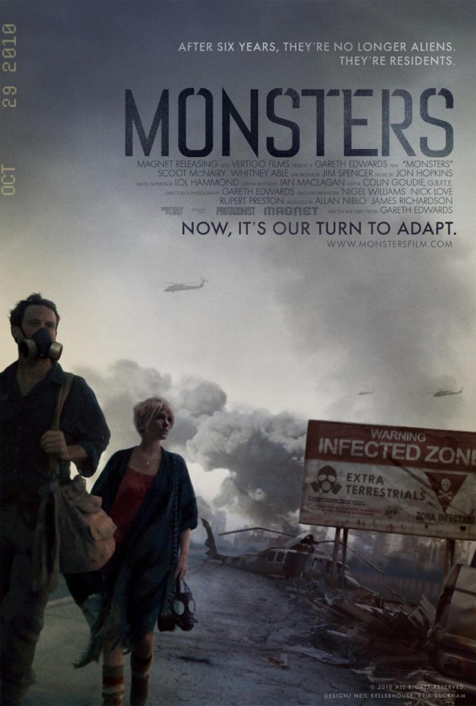 Monsters Movie Poster 2010 Monsters Movie Poster 2010