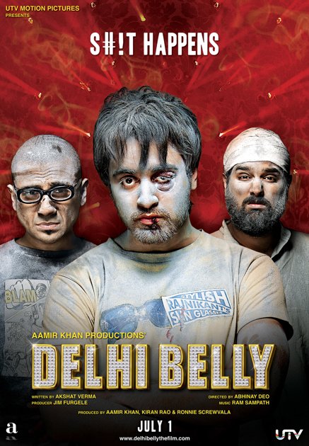 Delhi Belly Movie Poster And Trailer 2011 Delhi Belly Movie Poster And Trailer 2011
