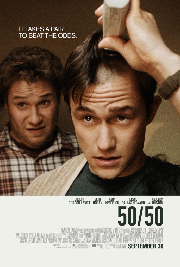 50-50 Movie Poster And Trailer 2011