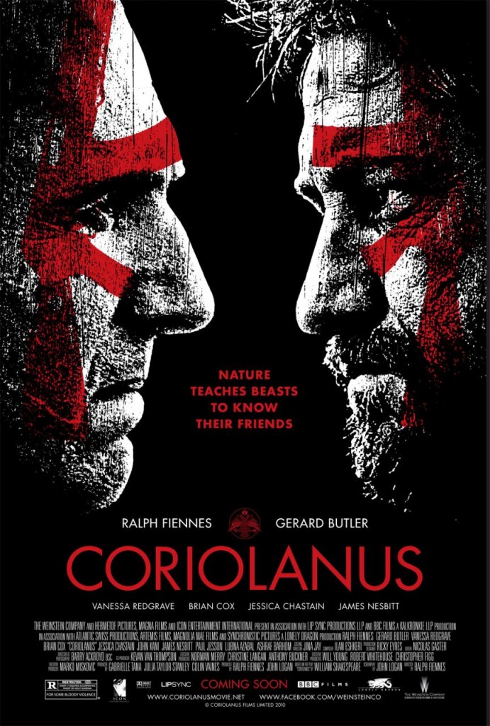Coriolanus Movie poster And Trailer 2012 Coriolanus Movie poster And Trailer 2012