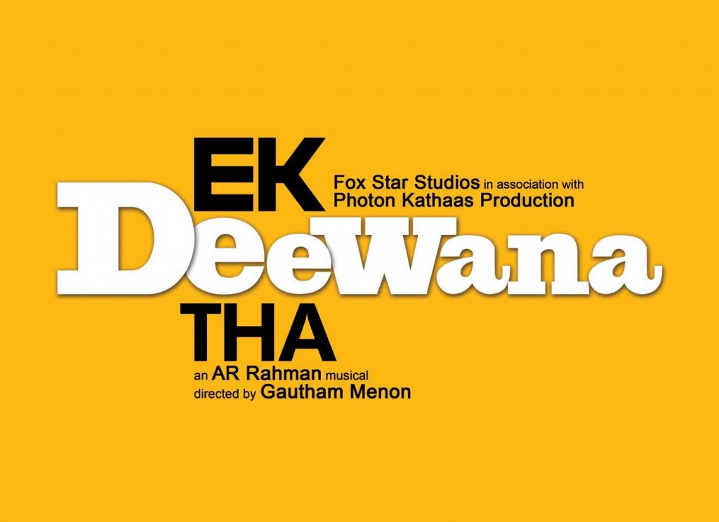 Ek Deewana Tha Movie Poster And Trailer 2012