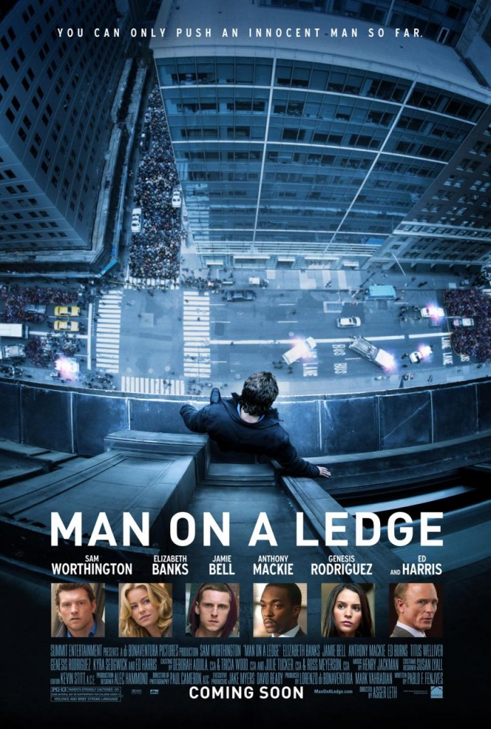 Man on a Ledge Movie Poster And Trailer 2012 Man on a Ledge Movie Poster And Trailer 2012