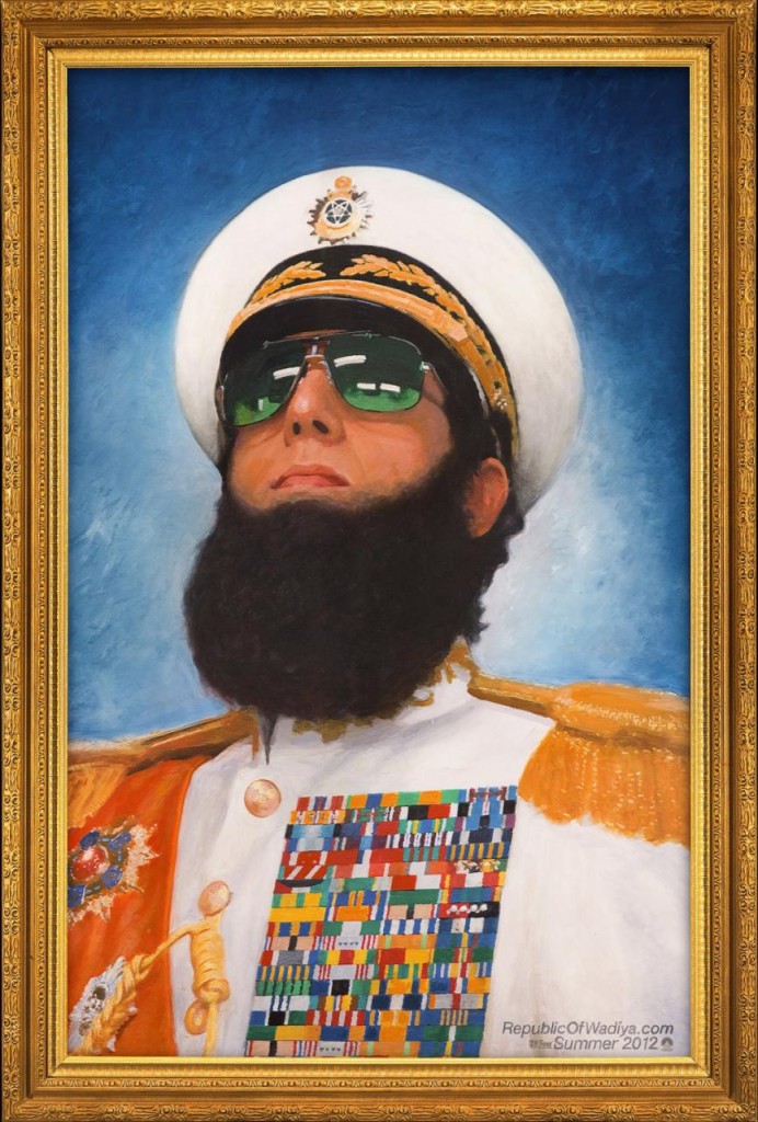 The Dictator Movie Poster And Trailer 2012