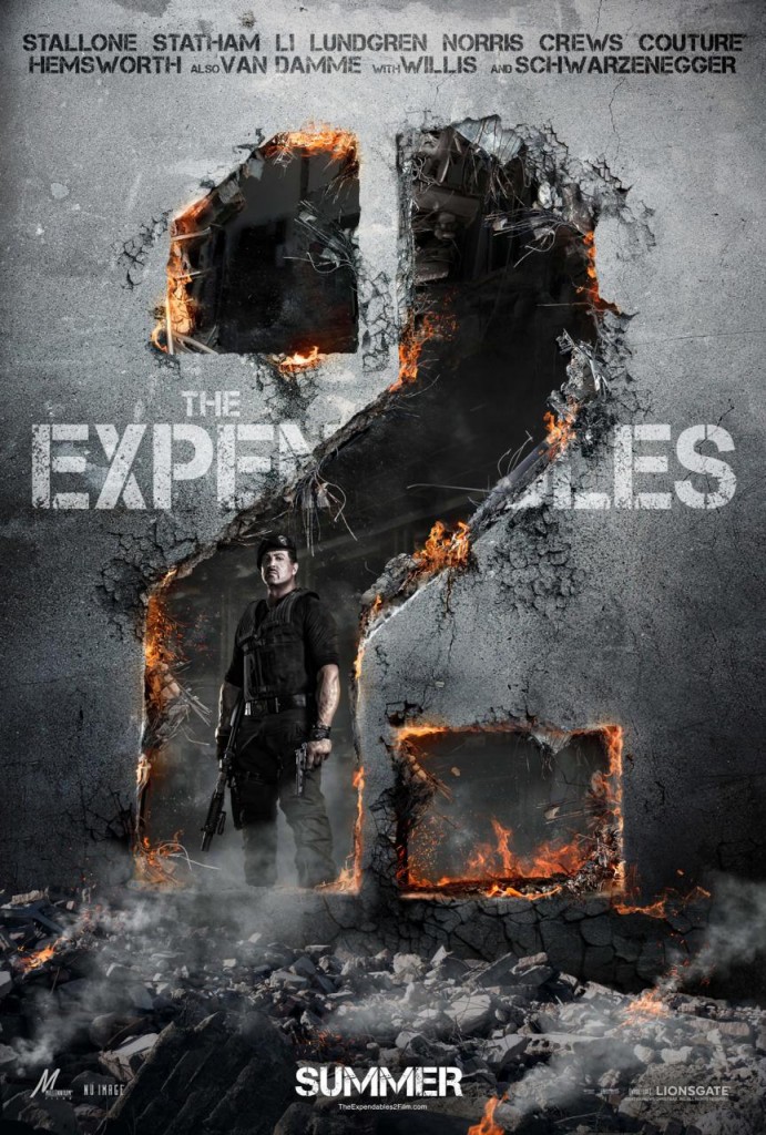 The Expendables 2 New Movie Poster And Trailer 2012 The Expendables 2 New Movie Poster And Trailer 2012