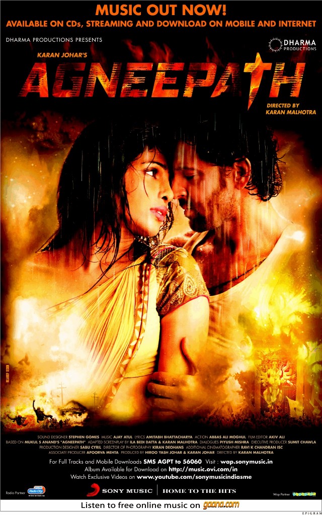 Agneepath Movie Songs And Lyrics 2012 Agneepath Movie Songs And Lyrics 2012