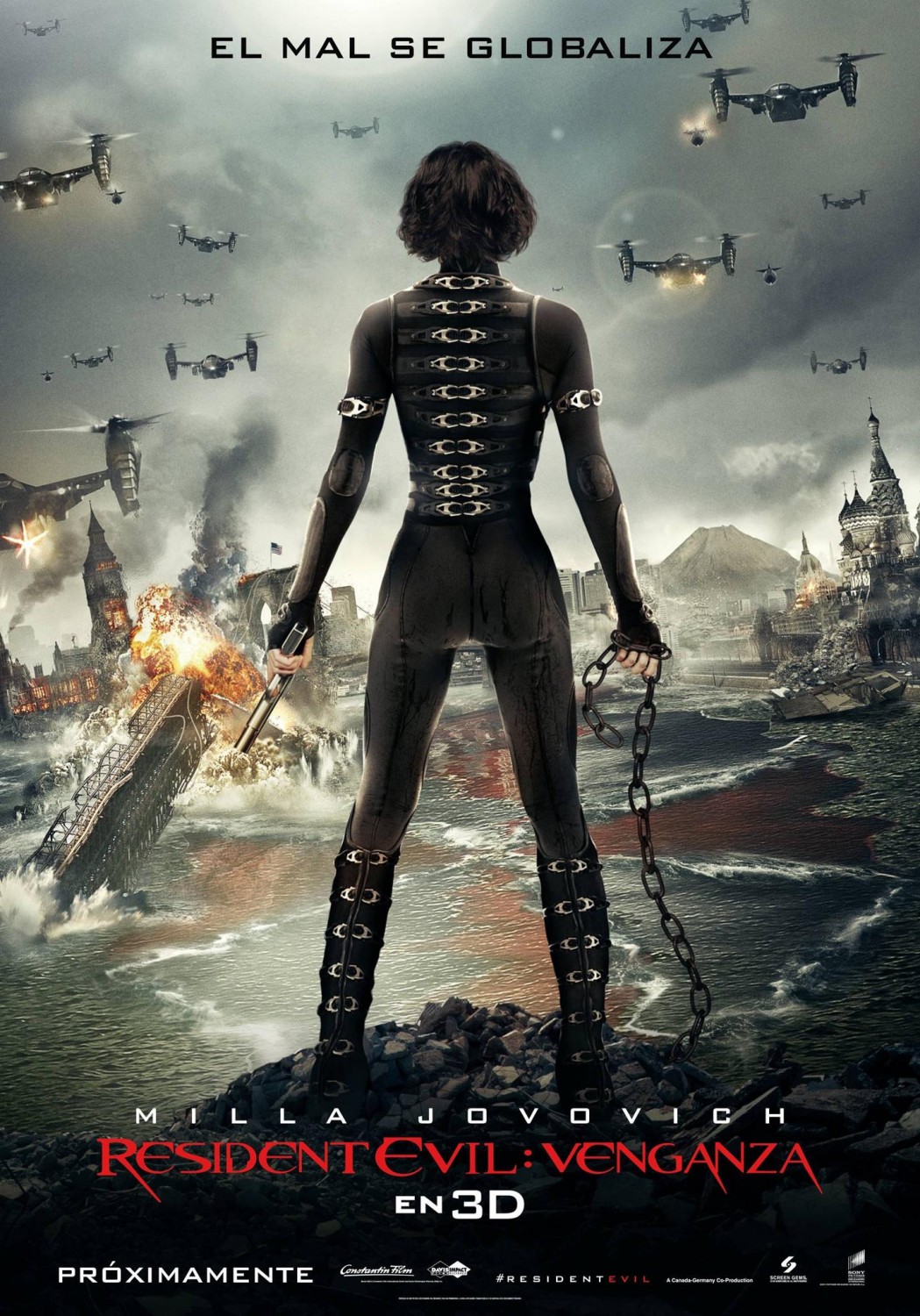 Resident Evil Retribution Poster