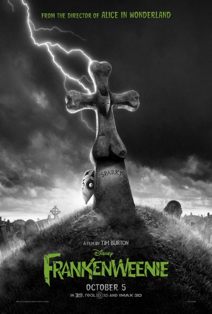 Frankenweenie Movie Poster And Trailer 2012 Frankenweenie Movie Poster And Trailer 2012