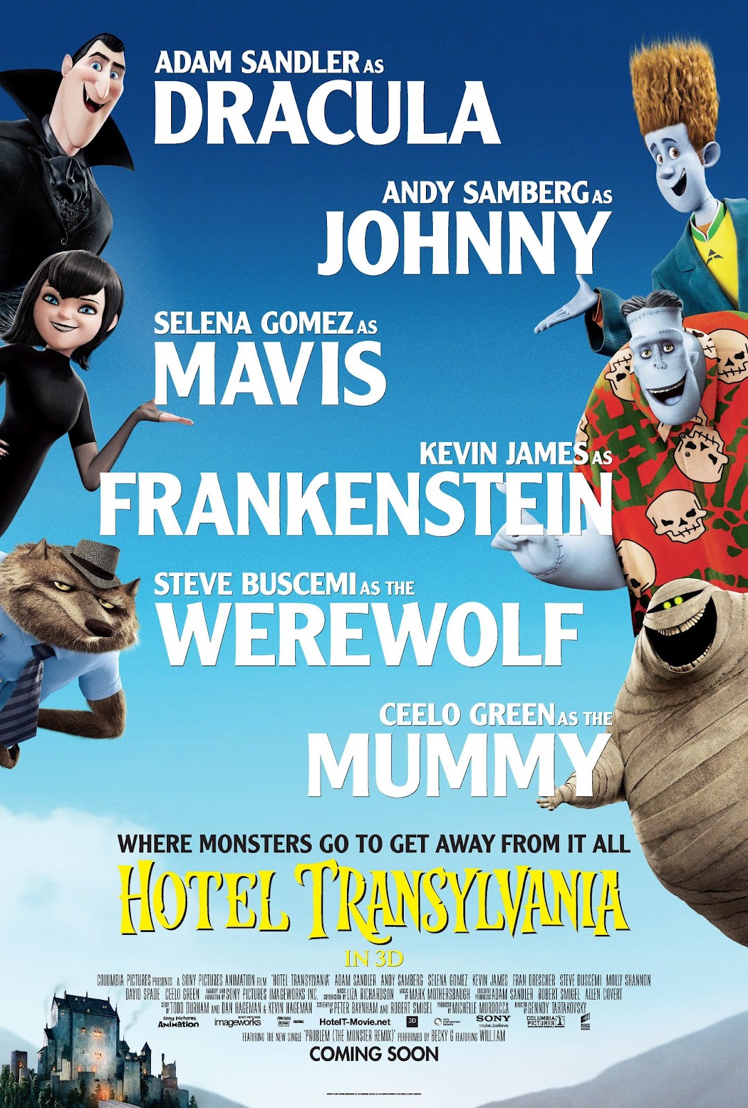 Hotel Transylvania Movie Poster 2012