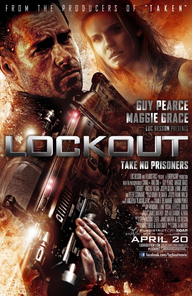 Lockout Movie Poster And Trailer 2012 Lockout Movie Poster And Trailer 2012
