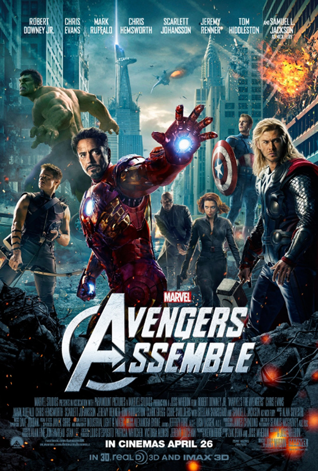 Marvels The Avengers Movie New Trailer & Poster 2012