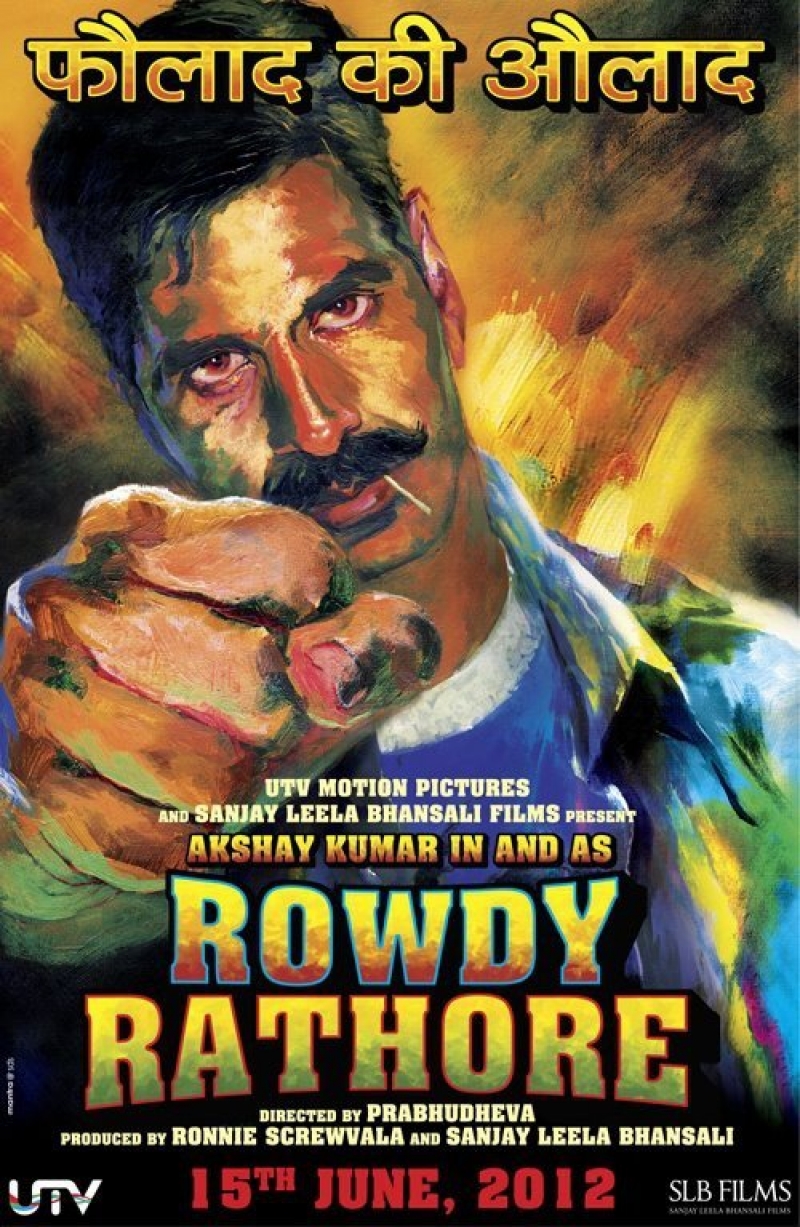 Rowdy Rathore Movie Poster And Trailer 2012