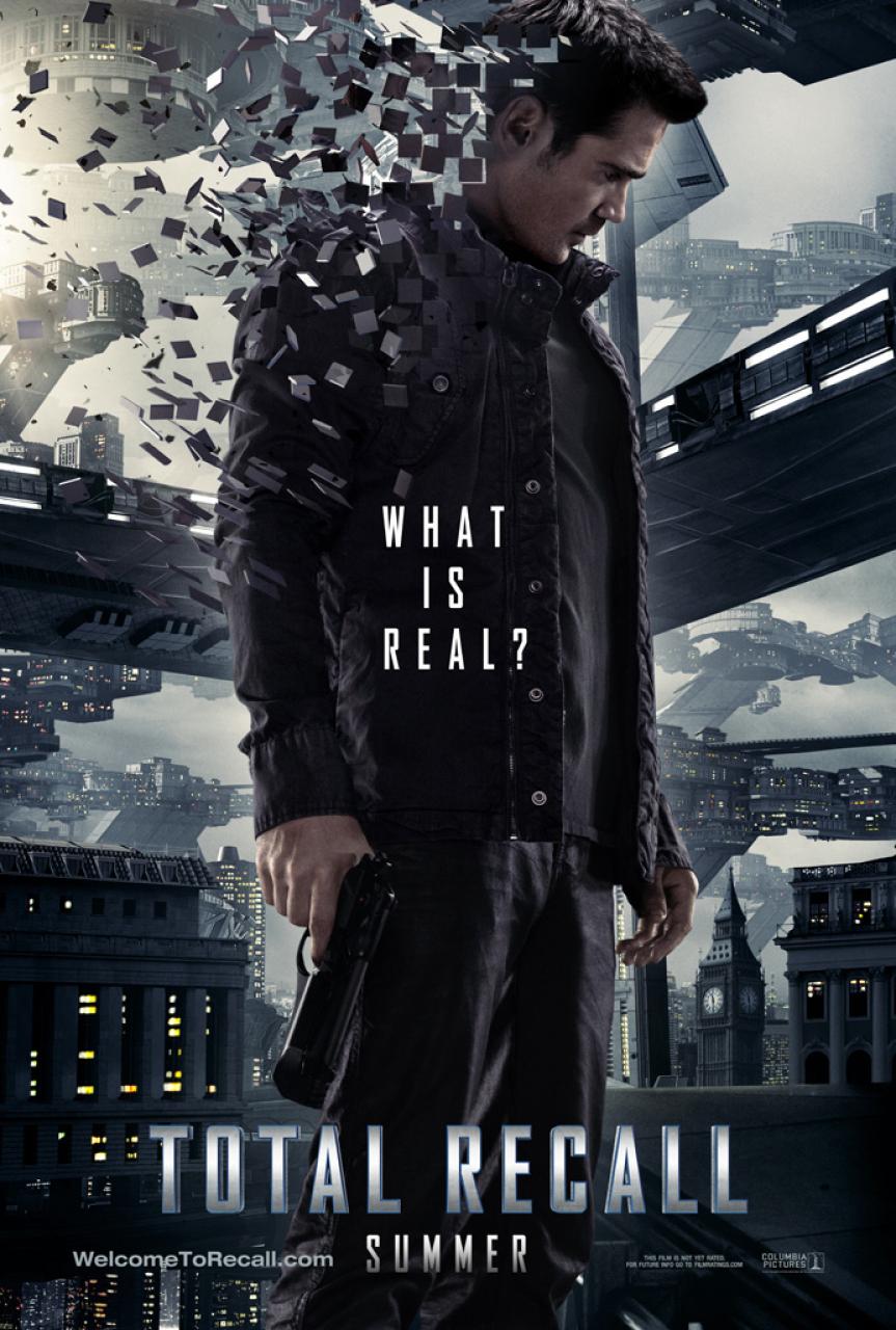 Total Recall Movie Teaser Trailer And Poster 2012