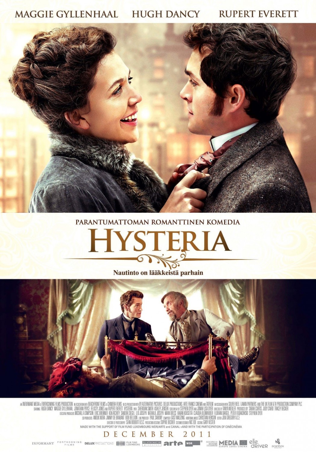 Hysteria Movie Poster And Trailer 2012