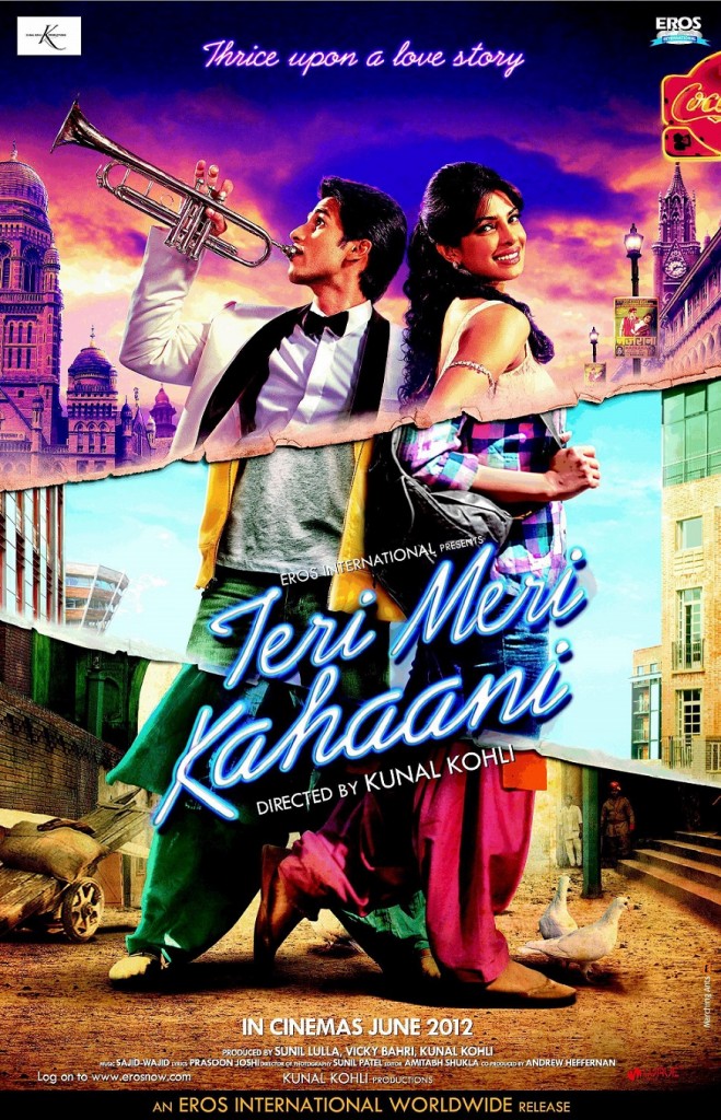 Teri Meri Kahani Movie Poster And Trailer 2012 Teri Meri Kahani Movie Poster And Trailer 2012