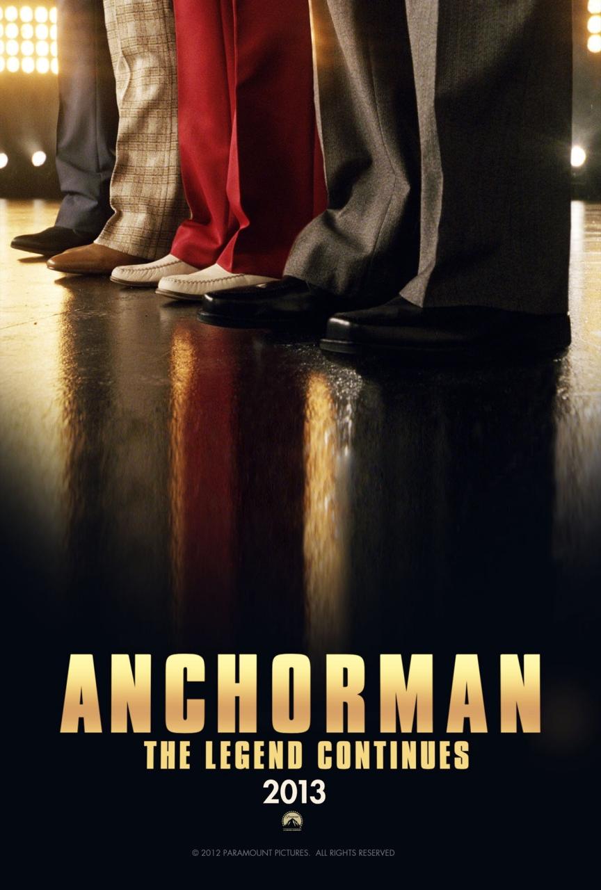 Anchorman - The Legend Continues Movie Poster And Trailer 2012
