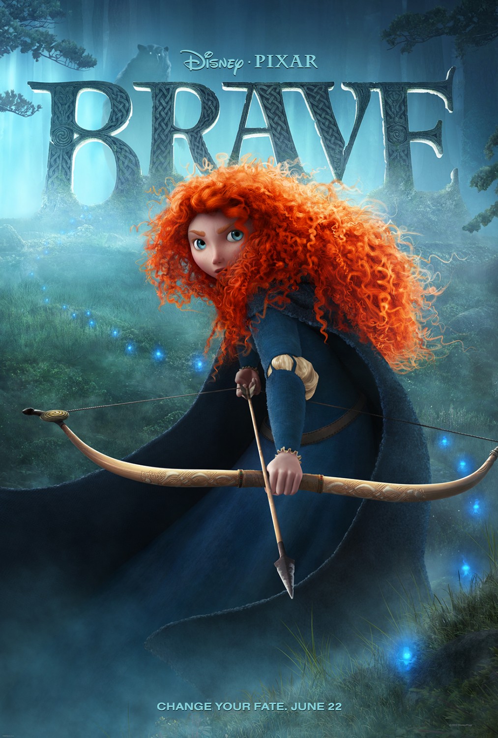 Brave Poster And Trailer 2012