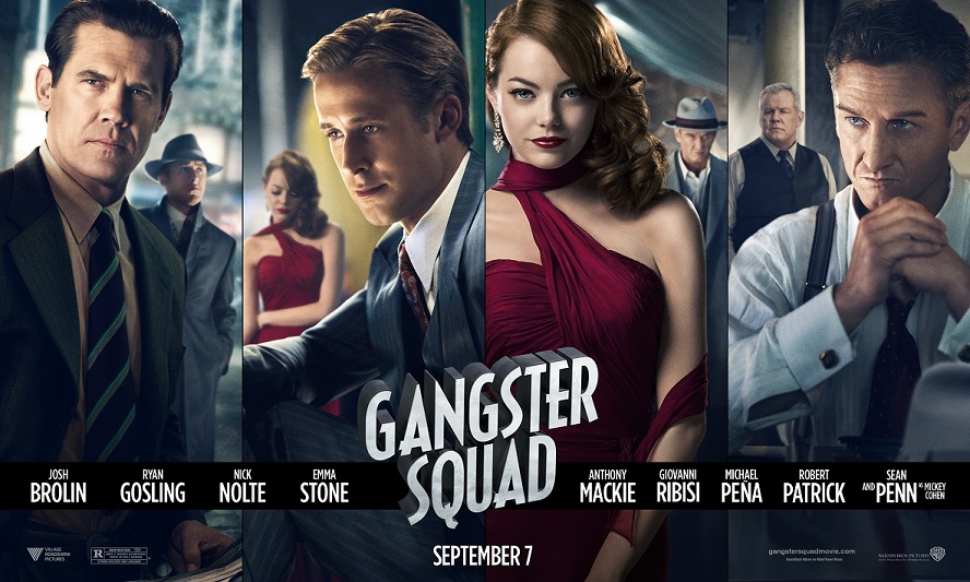 Gangster Squad Movie poster 2013