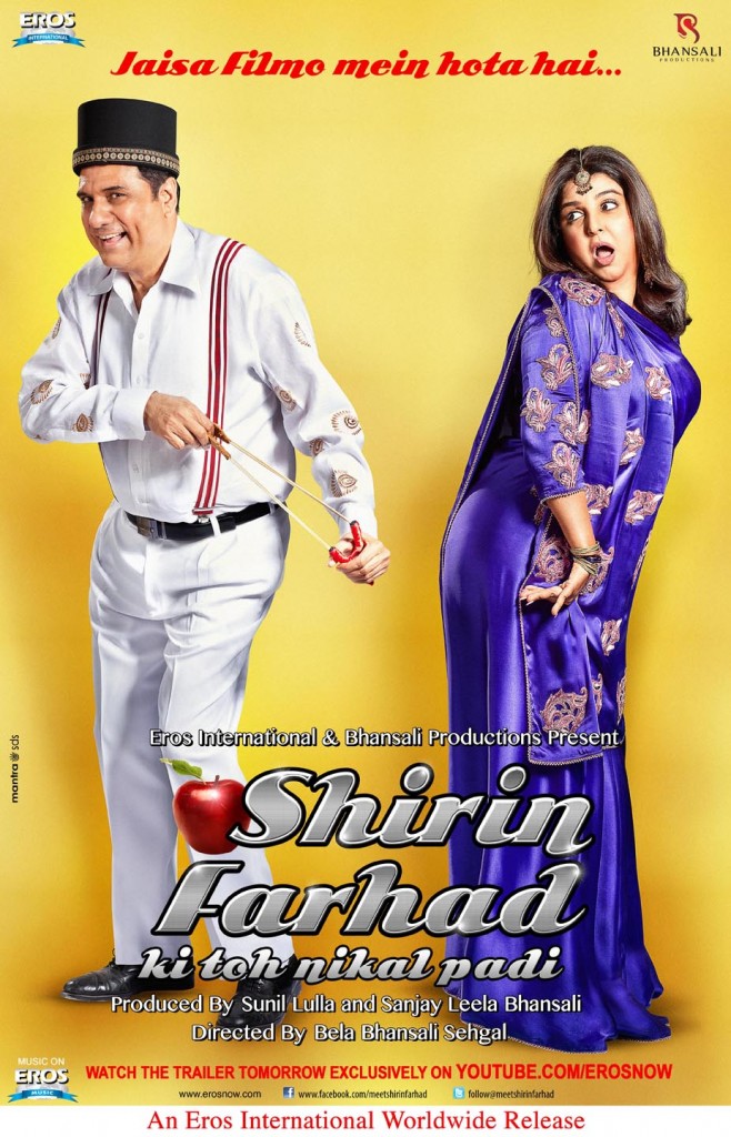 Shirin Farhad Ki Toh Nikal Padi Movie Poster And Trailer 2012