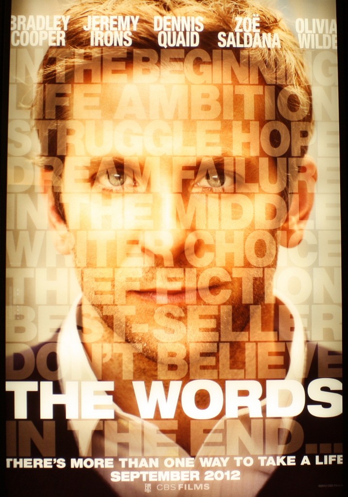 The Words Movie Poster And Trailer 2012