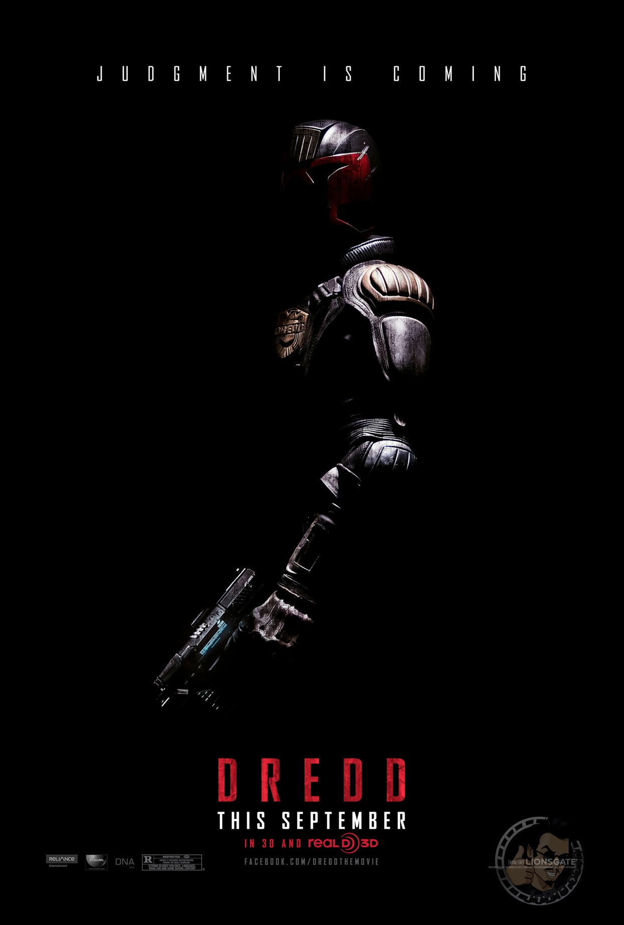 Dredd Movie Poster And Trailer 2012