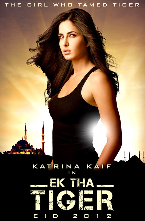 First look poster of Katrina Kaif in Ek Tha Tiger.