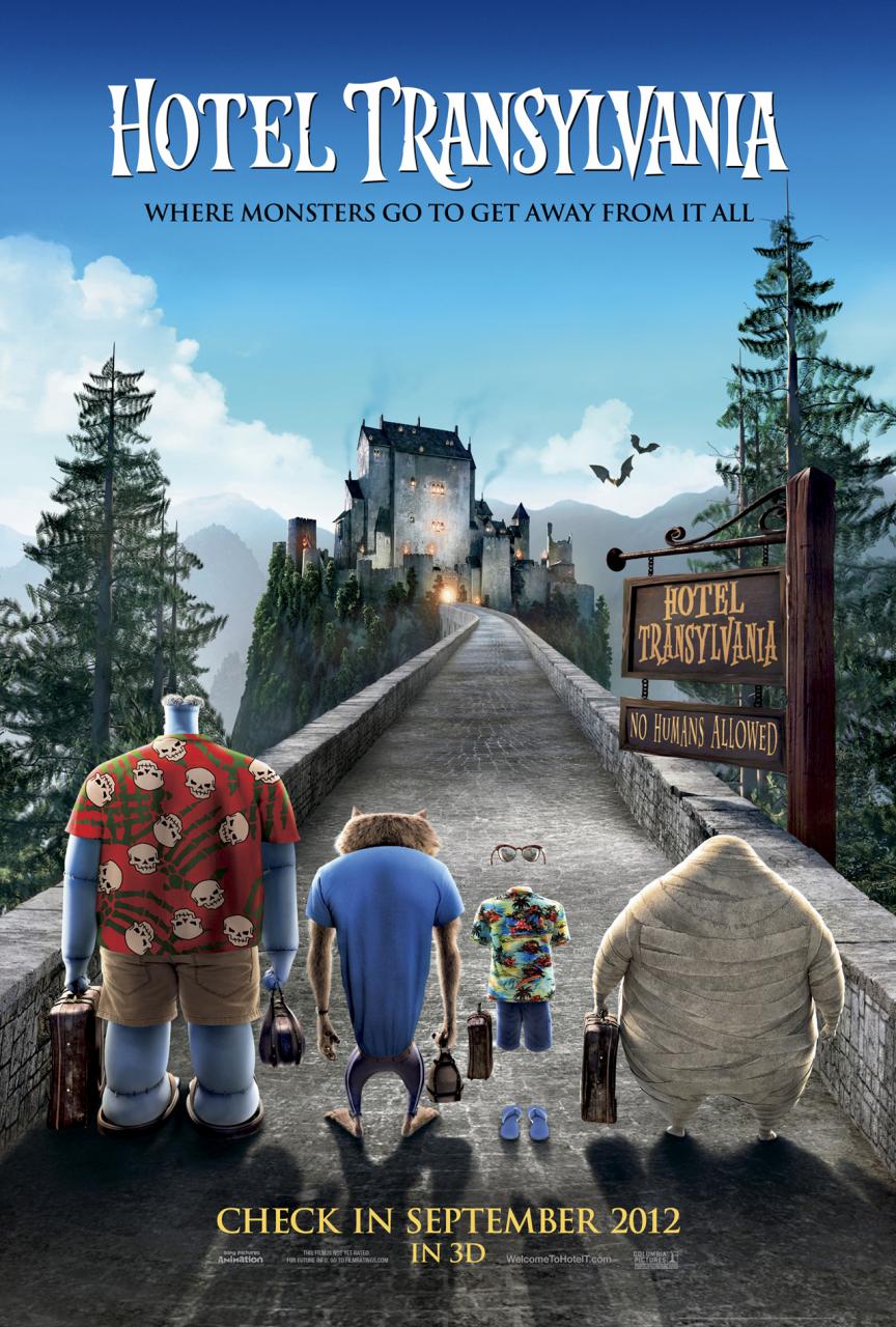 Hotel Transylvania Movie Poster And Trailer 2012