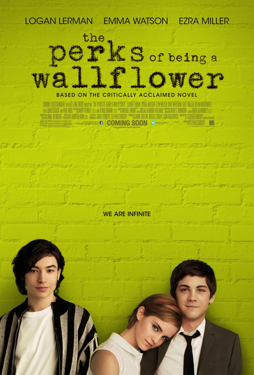 The Perks of Being a Wallflower Movie poster And Trailer 2012