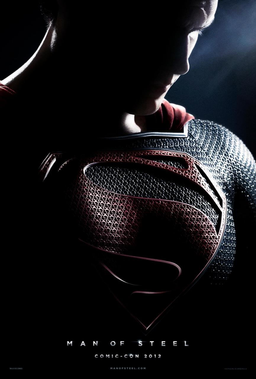 Man Of Steel - Super Man Movie 2013 Poster