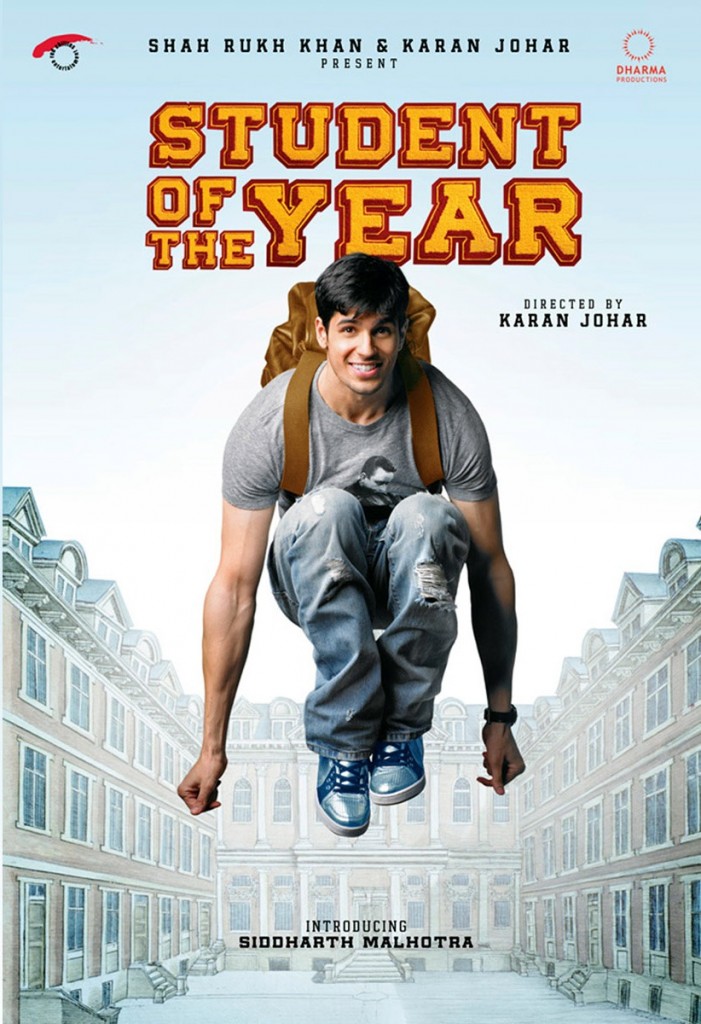 First Look of Siddharth Malhotra In Student of the Year First Look of Siddharth Malhotra In Student of the Year