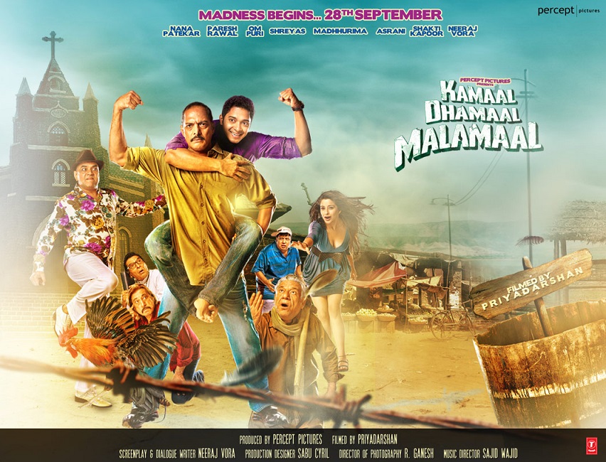 Kamaal Dhamaal Malamaal Movie Poster 2012