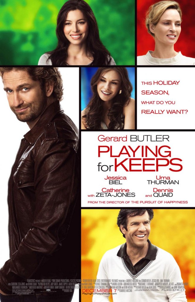 Playing for Keeps Movie Poster 2012