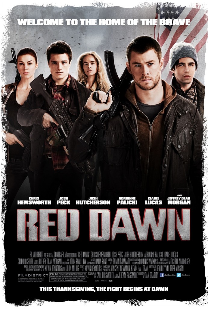 Red Dawn Movie Poster 2012 Red Dawn Movie Poster 2012
