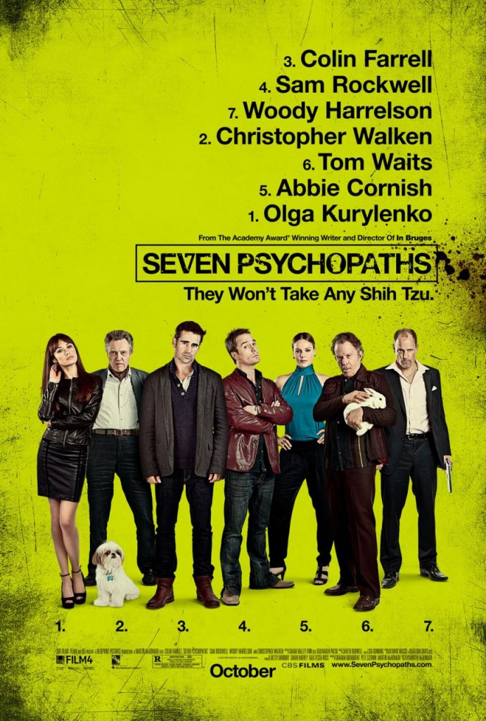 Seven Psychopaths Poster Seven Psychopaths Poster